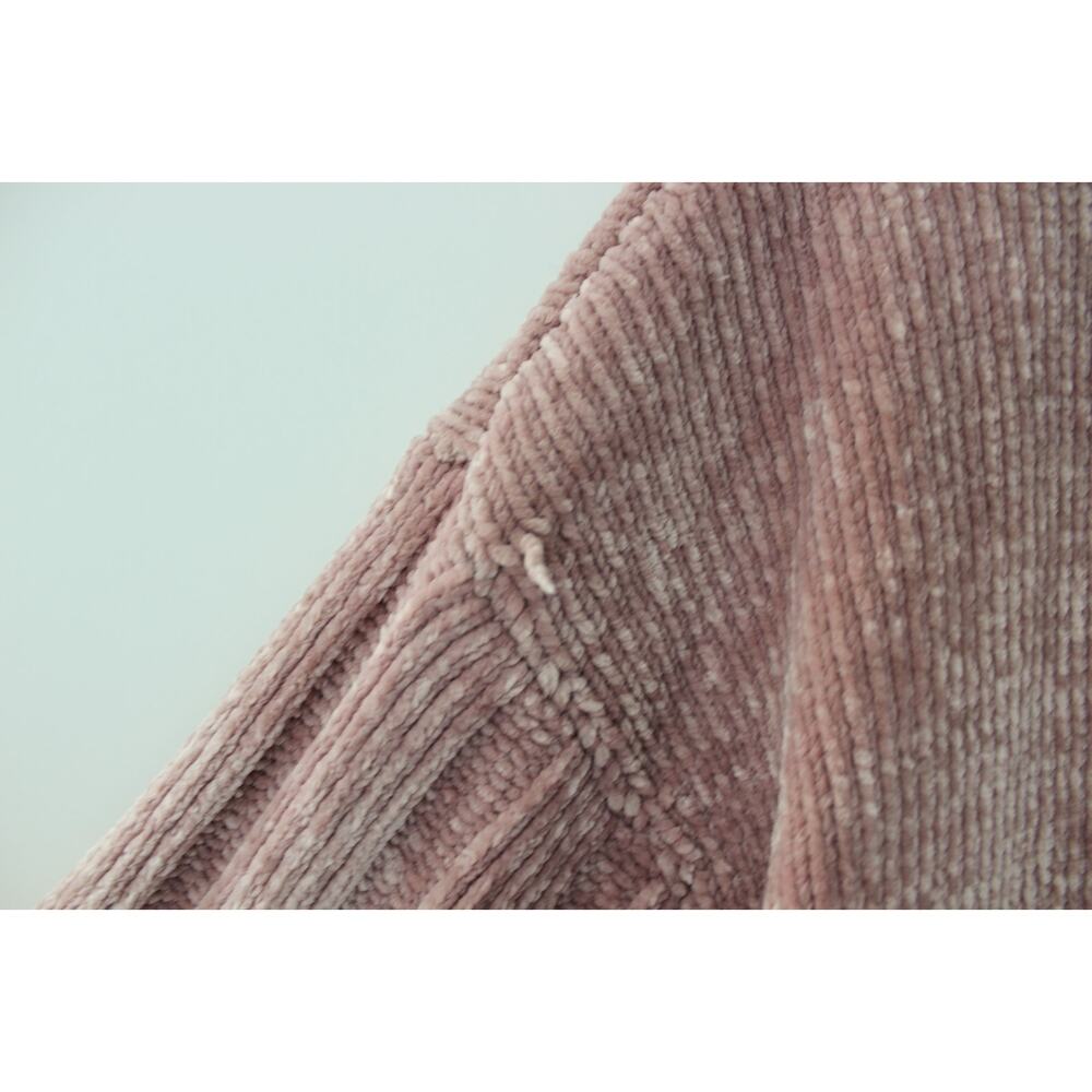 Moth By Anthropologie Womens Chunky Knit Sweater Pink Size S Pre-Owned - Picture 6 of 11